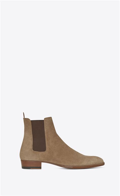 ysl chelsea boots womens|saint laurent suede Chelsea boots.